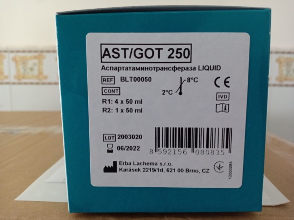 AST/SGOT 4x50mL + 1x50mL