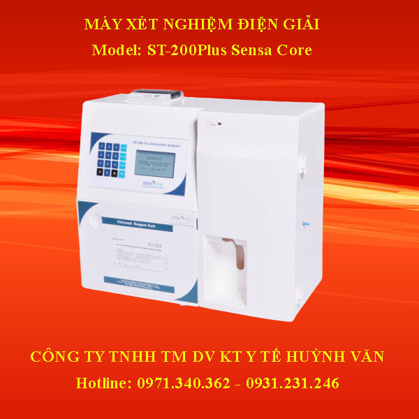 Máy Xét Nghiệm Điện Giải Đồ ST-200 Plus